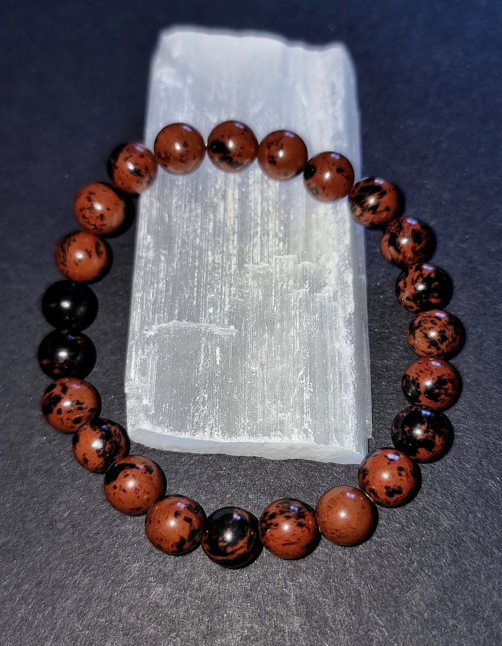 Mahogany Obsidian Bracelet