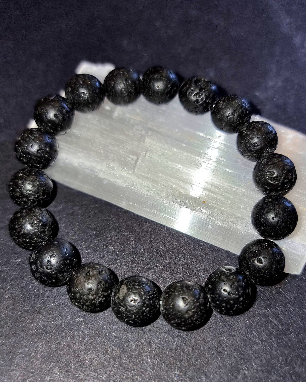 Lava Rock Bracelet