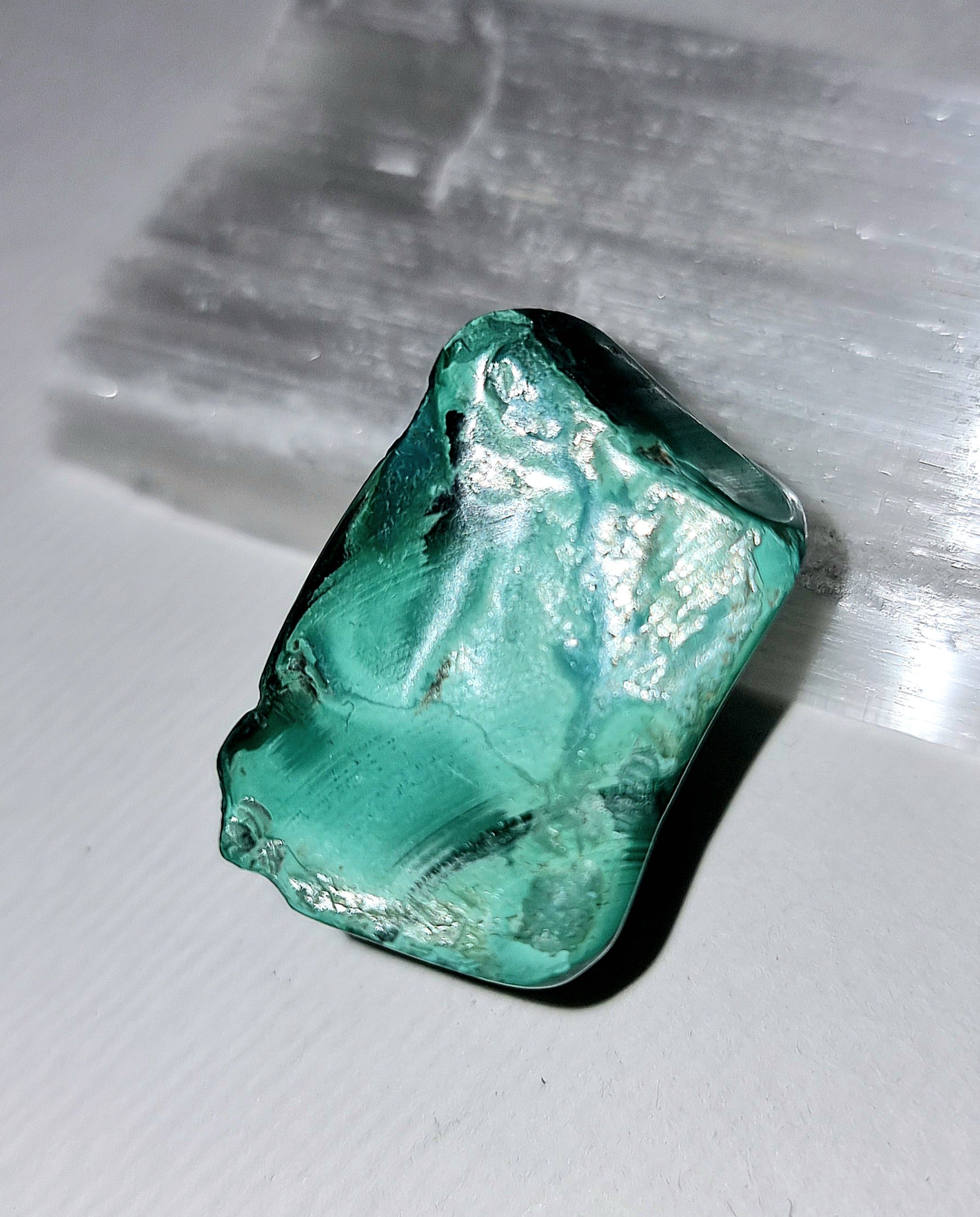 Genuine Malachite Tumble Stone