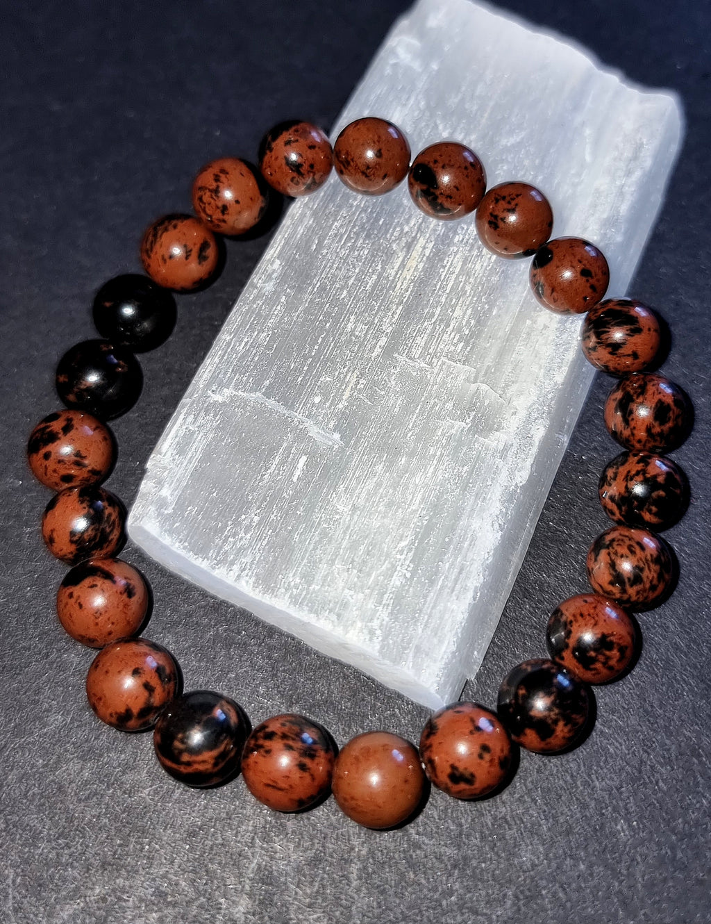 Mahogany Obsidian Bracelet