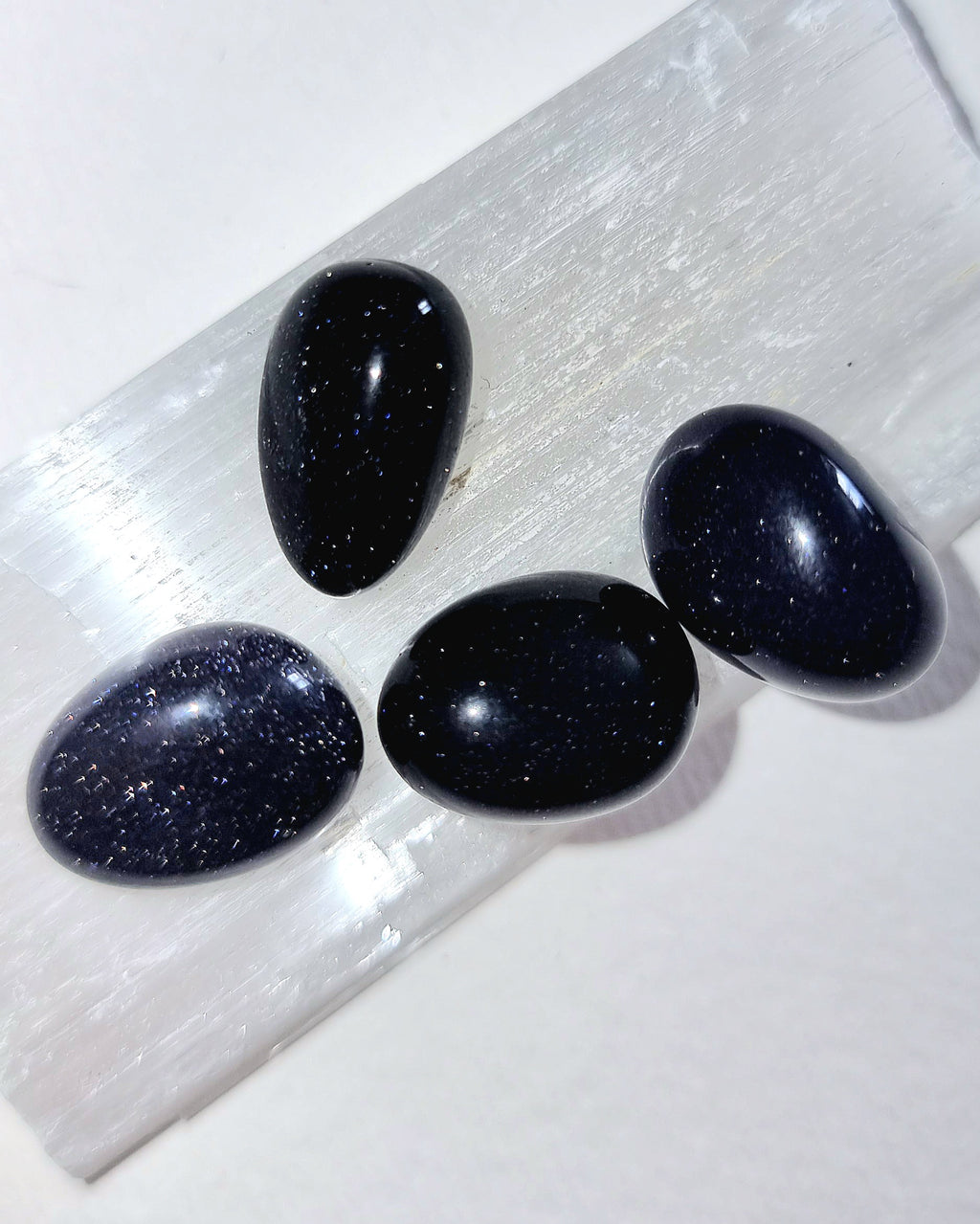 Blue Goldstone Tumble