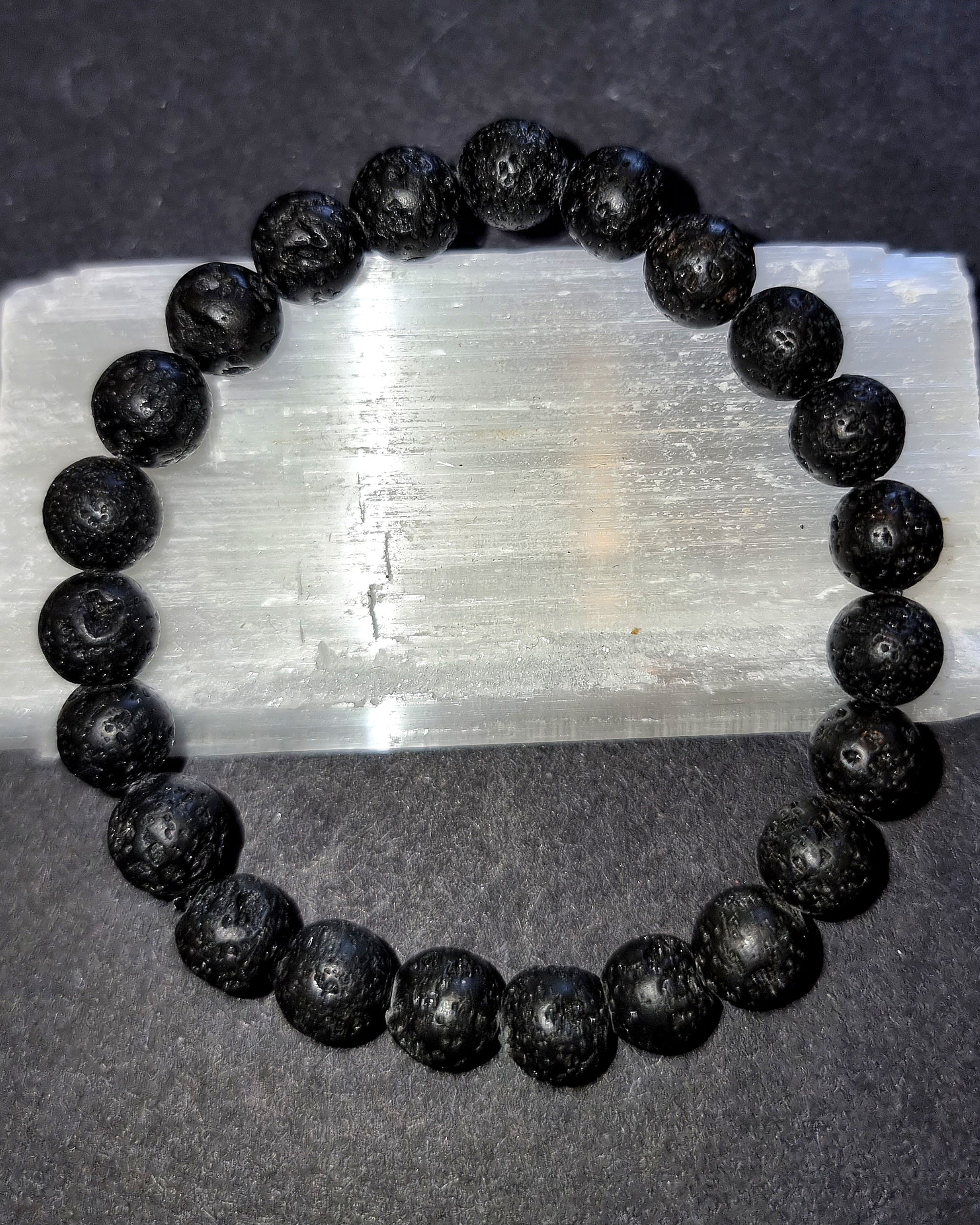 Lava Rock Bracelet