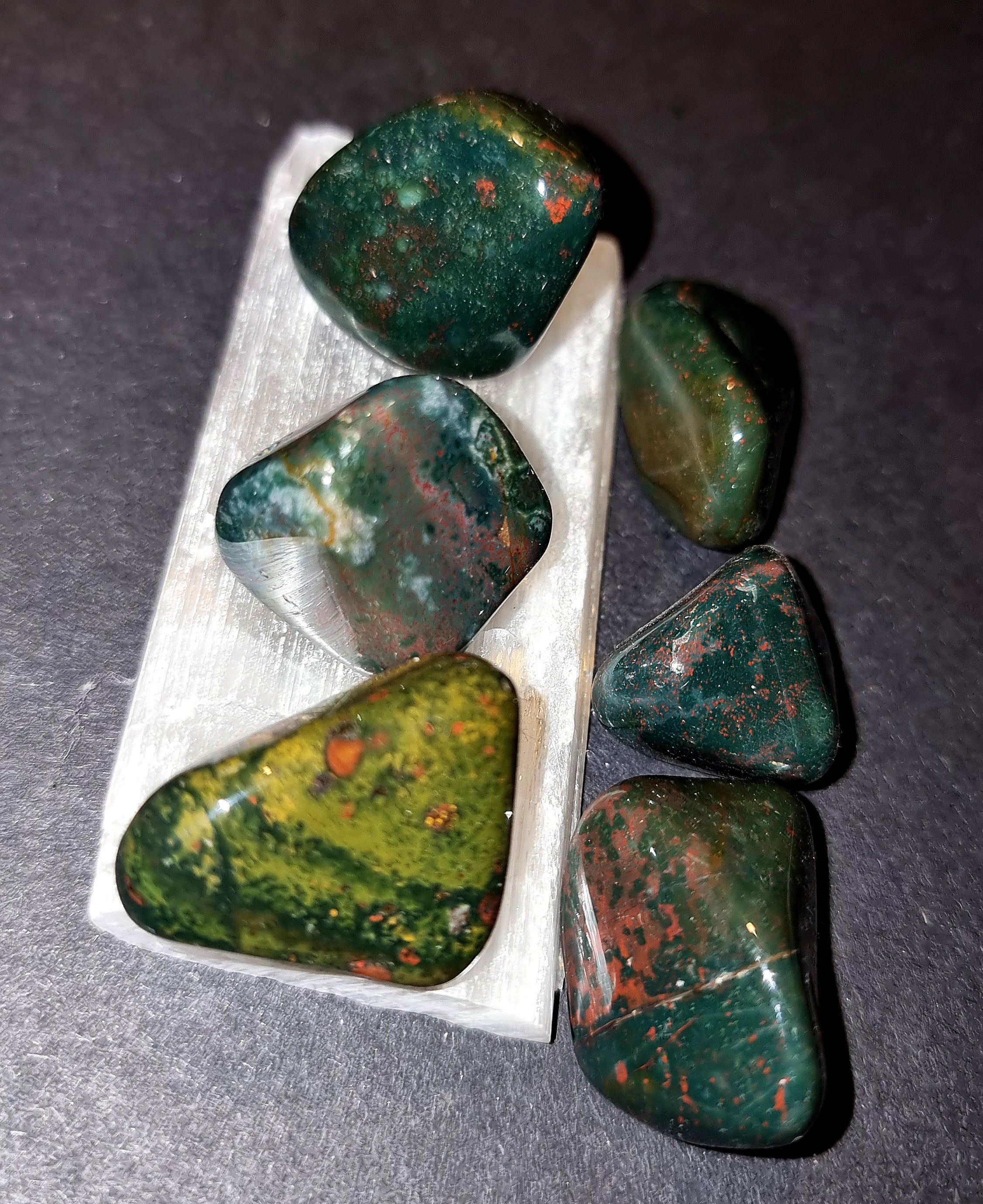 Bloodstone Tumble Stone