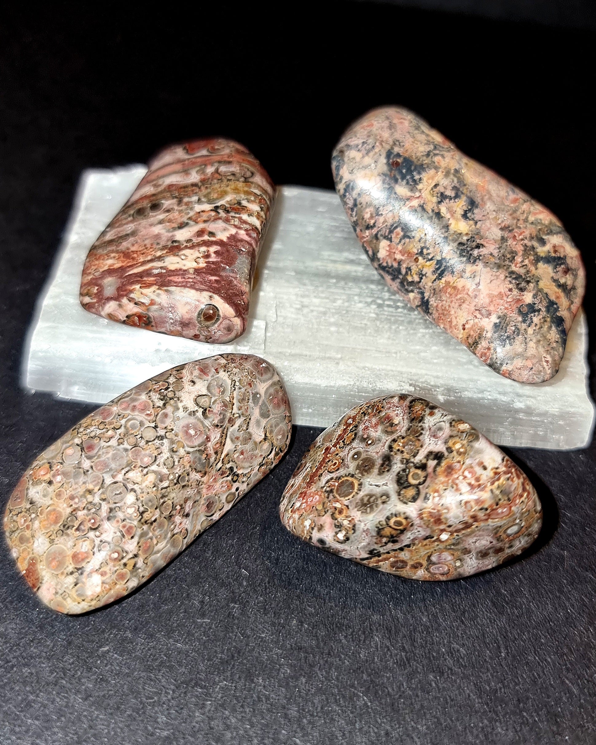 Leopard Skin Jasper Tumble Stone