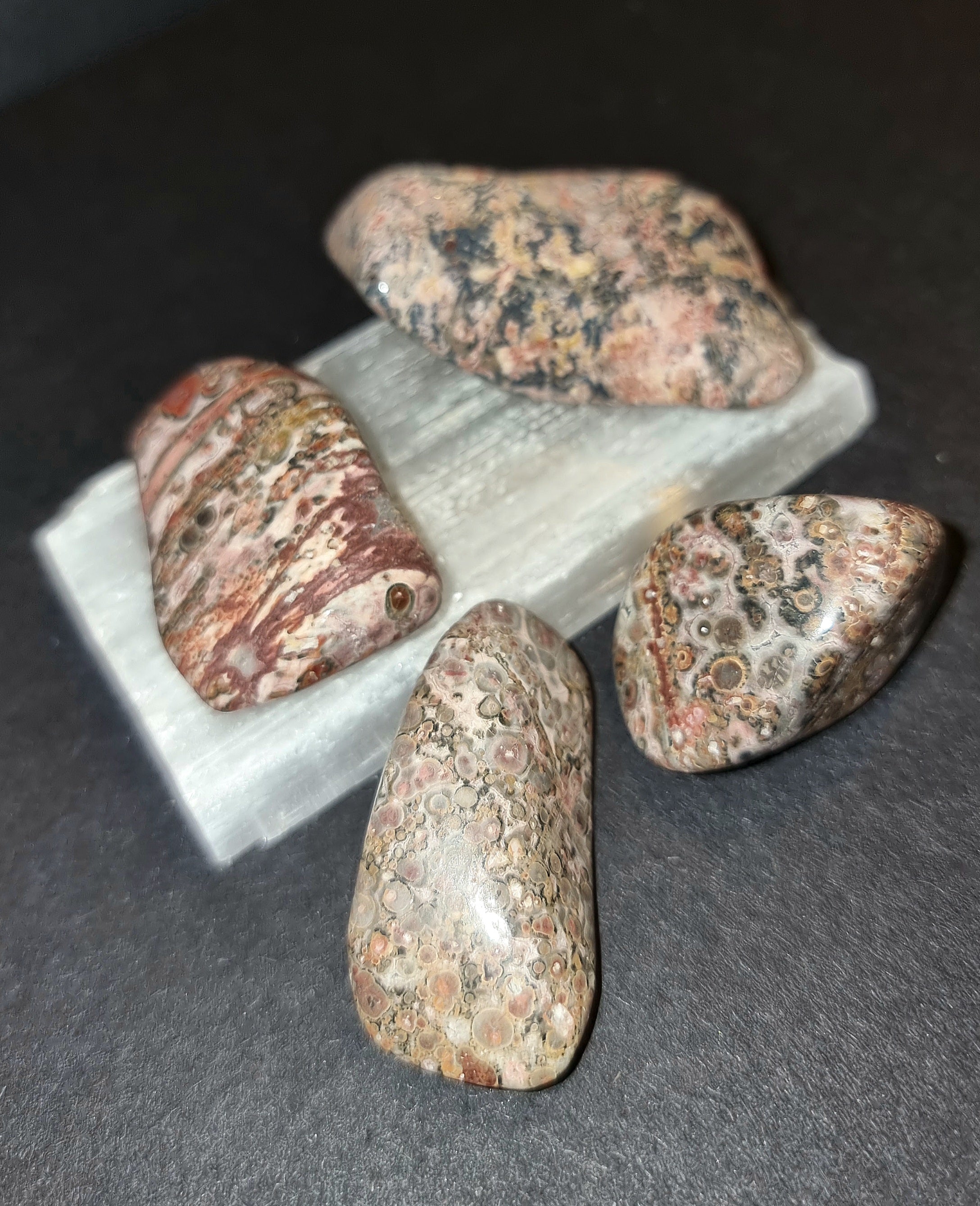 Leopard Skin Jasper Tumble Stone
