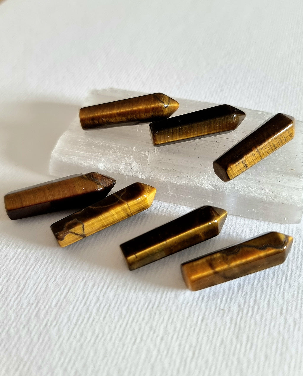 Tigers Eye Crystal Mini Point