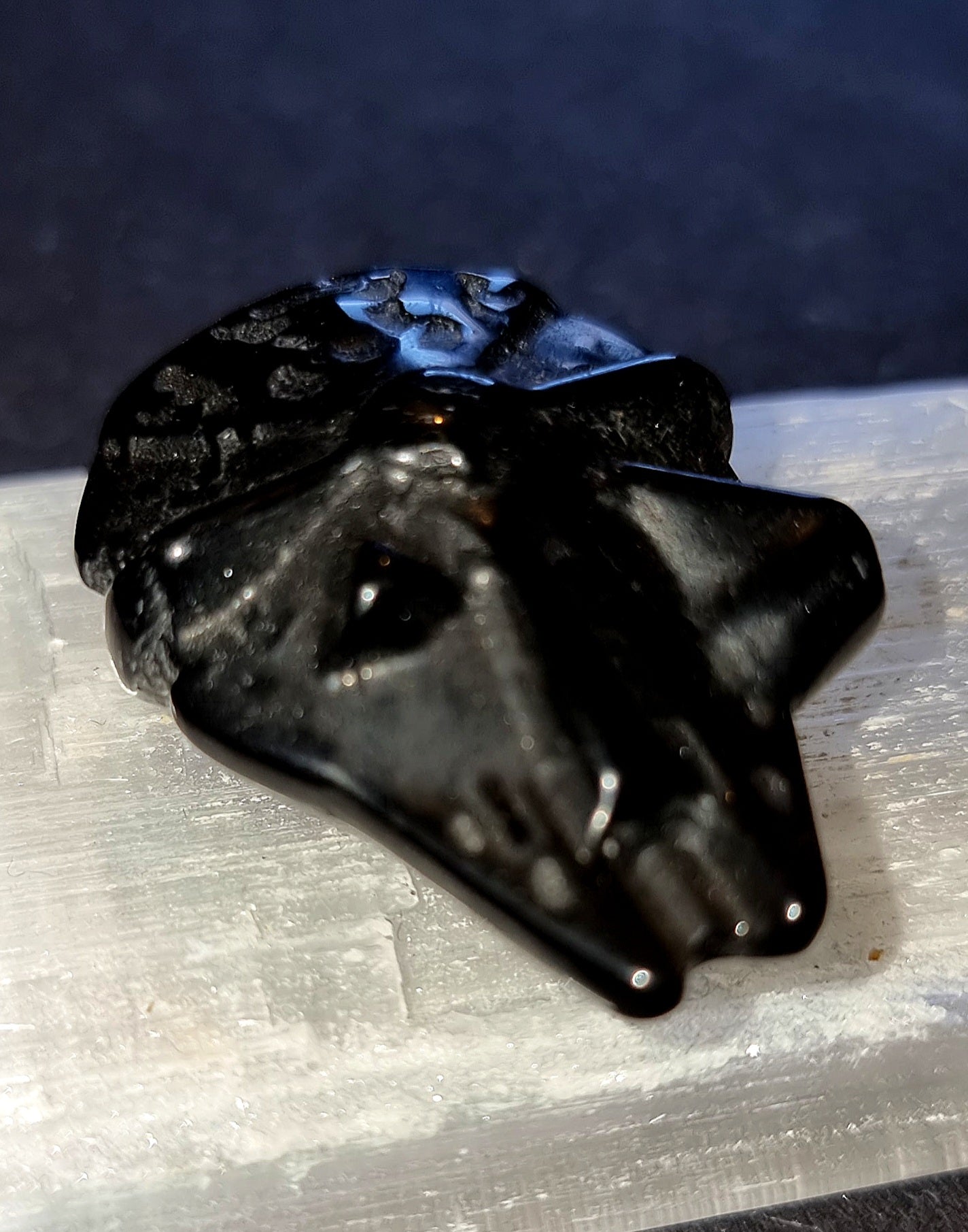 Black Obsidian Star Ship