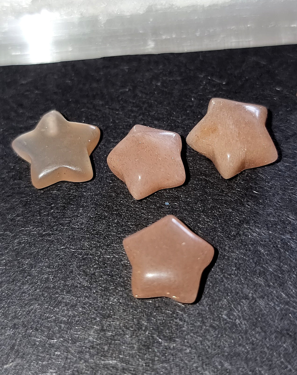 Sunstone Crystal Mini Star - Carved Stone for Joy, Passion & Spiritual Growth