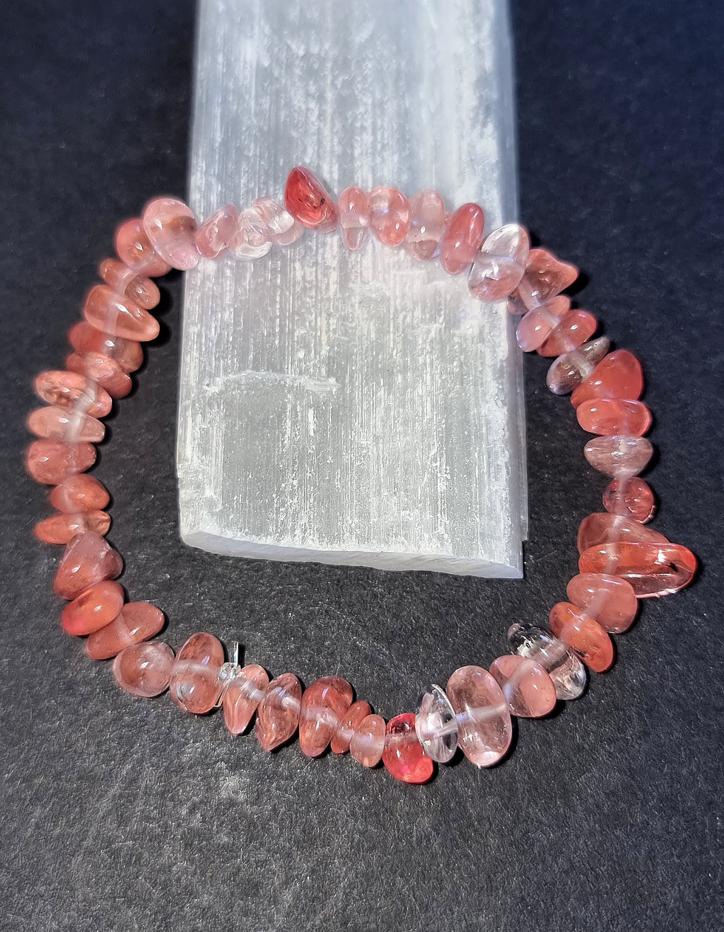 Cherry Quartz Bracelet