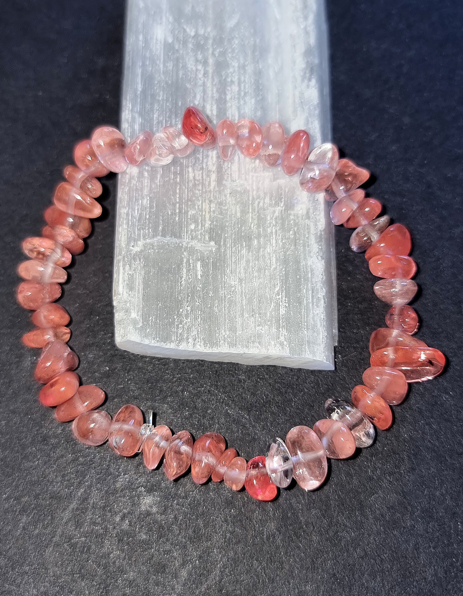 Cherry Quartz Bracelet