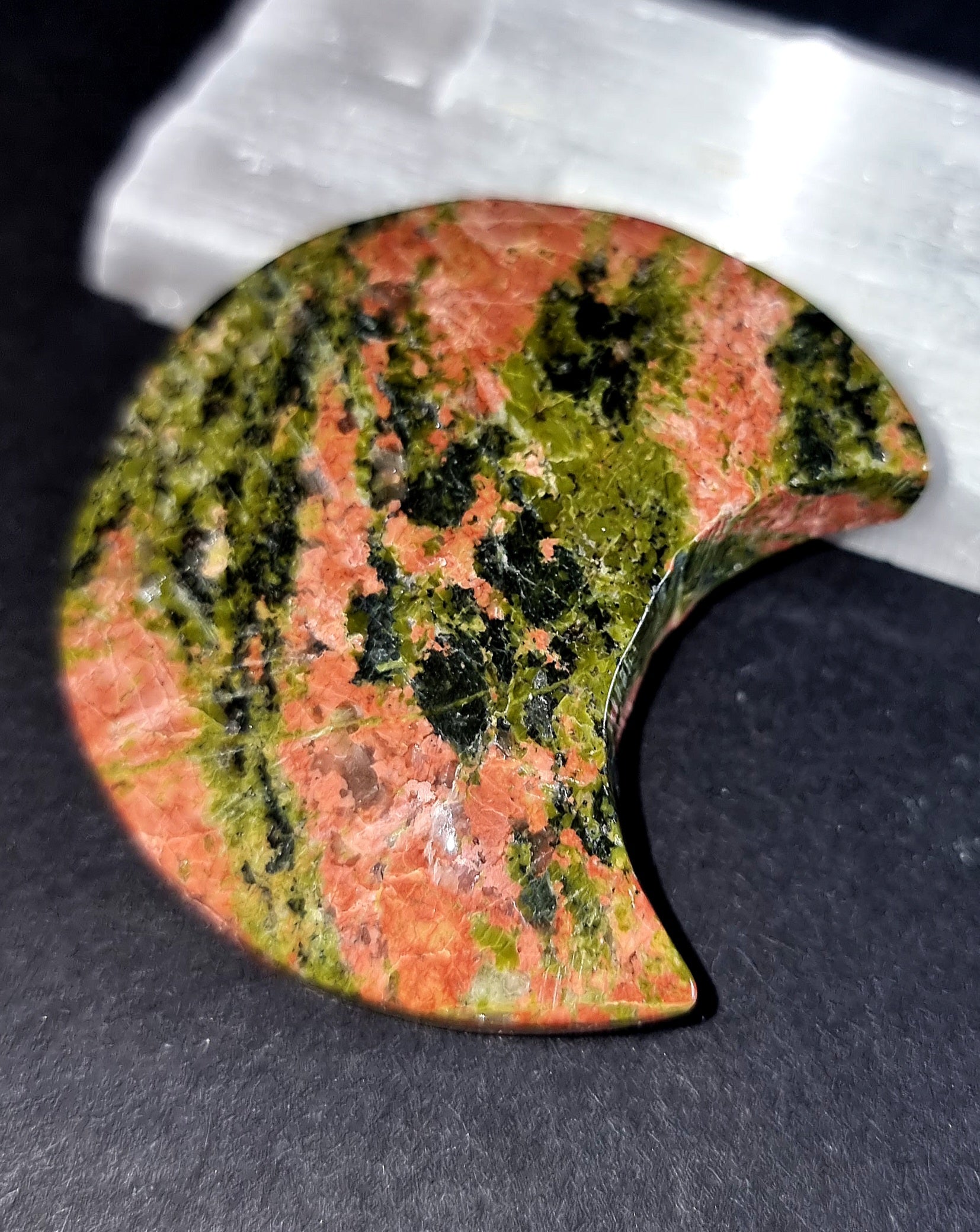 Unakite Moon