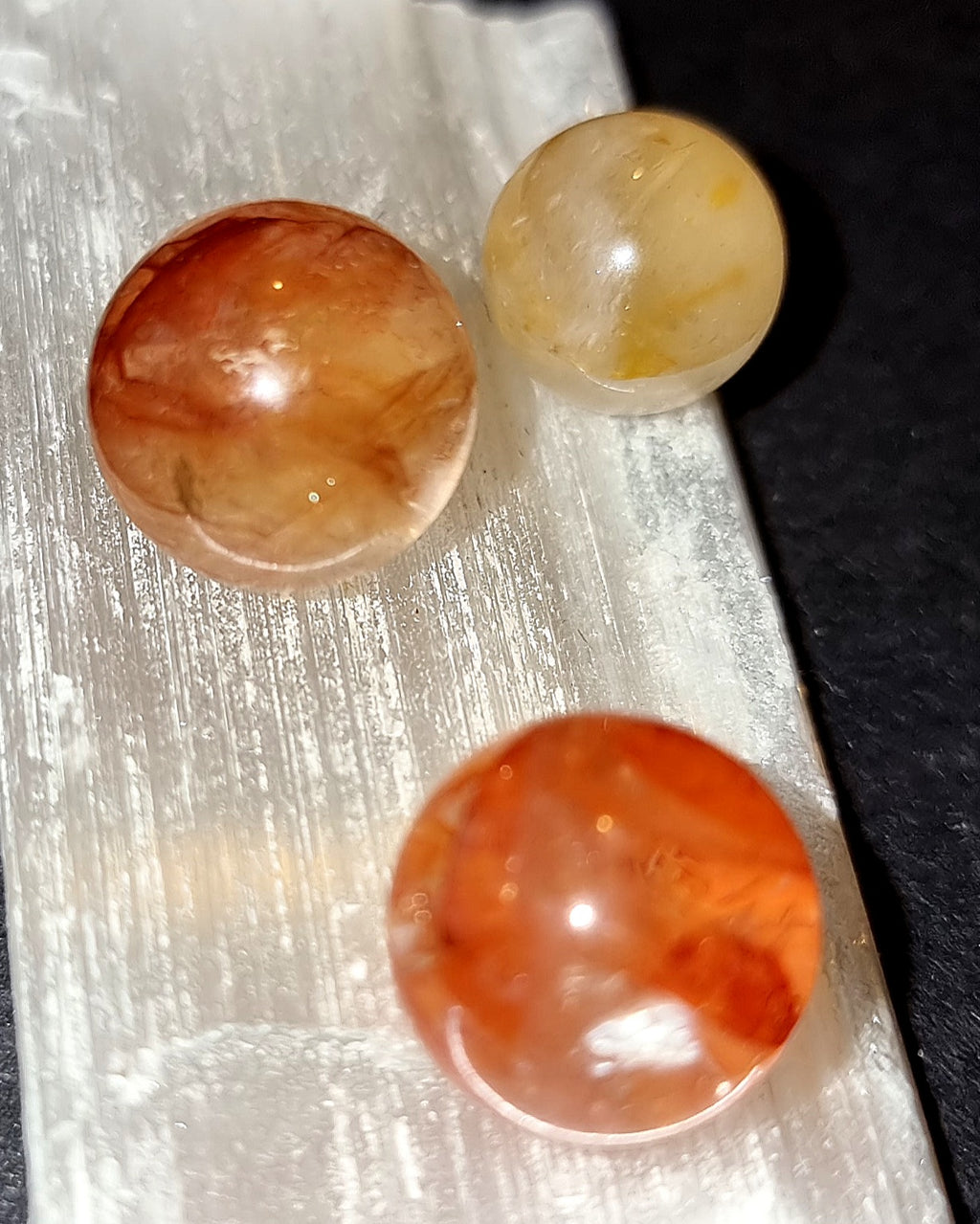 Fire Quartz Sphere