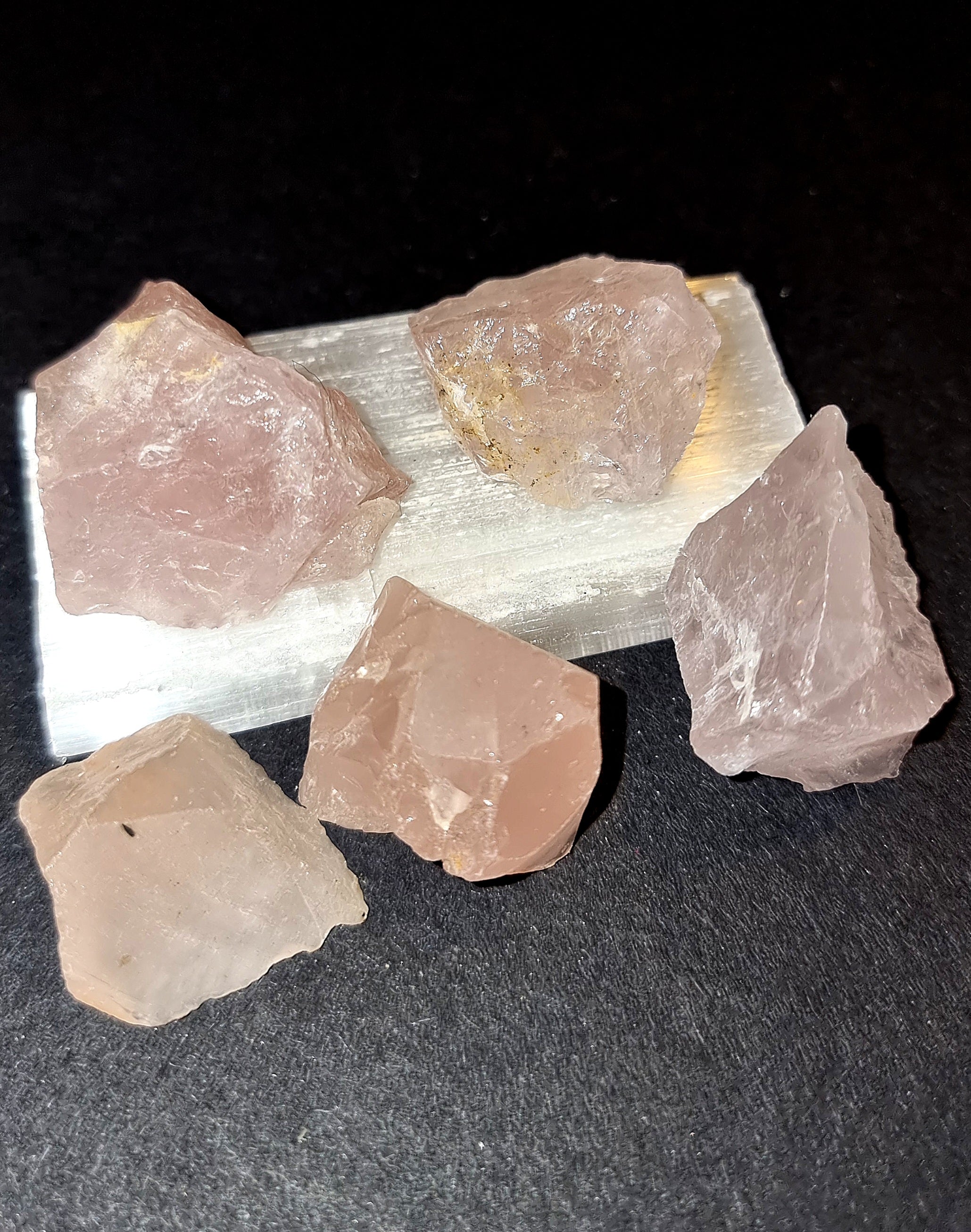 Rose Quartz Raw Stone Rough Stone