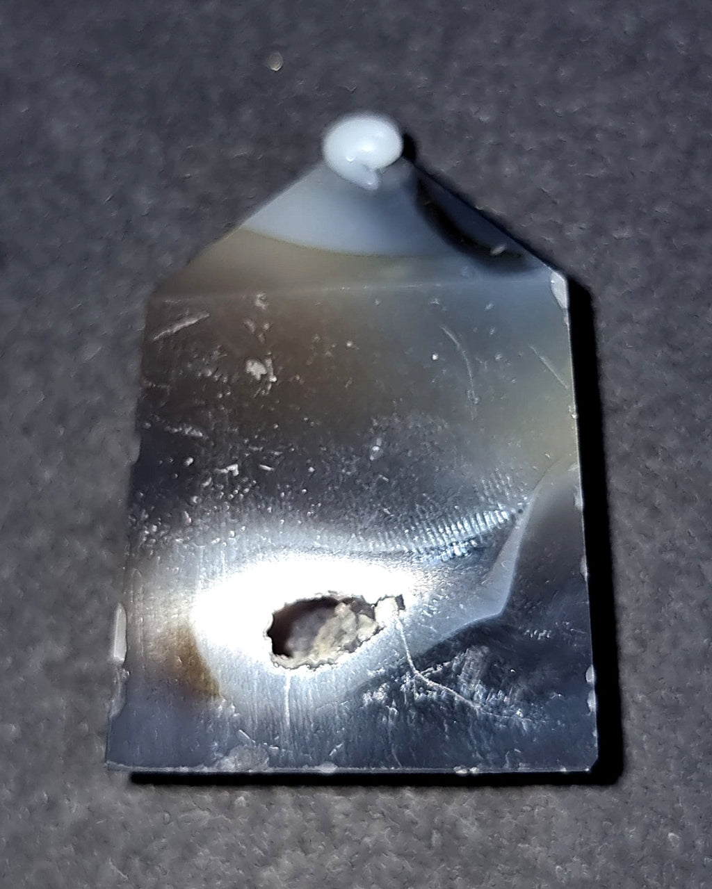 Druzy Agate Crystal Point - Natural Stone for Grounding, Mental Clarity & Emotional Balance