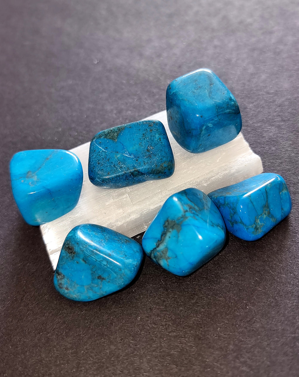 Blue Howlite Tumble Stone